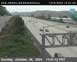 NB 805 at NB 805/5 Merge