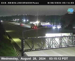 NB 805 at NB 805/5 Merge