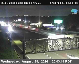 NB 805 at NB 805/5 Merge