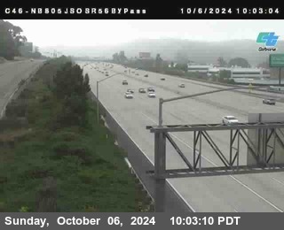 NB 805 at NB 805/5 Merge