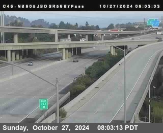 NB 805 at NB 805/5 Merge