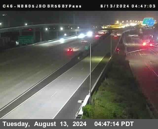 NB 805 at NB 805/5 Merge