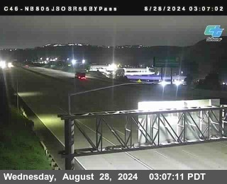 NB 805 at NB 805/5 Merge