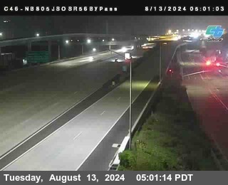 NB 805 at NB 805/5 Merge