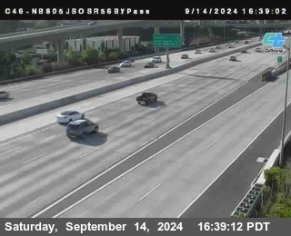 NB 805 at NB 805/5 Merge