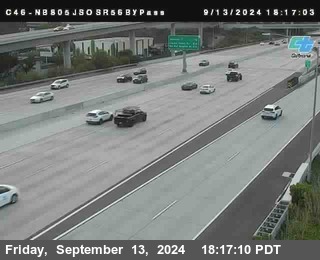 NB 805 at NB 805/5 Merge