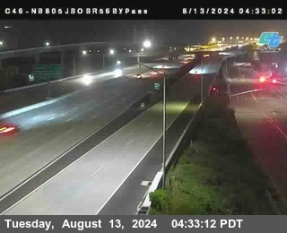 NB 805 at NB 805/5 Merge