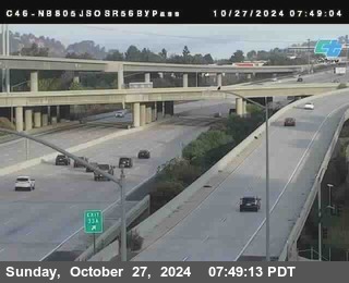 NB 805 at NB 805/5 Merge