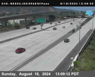 NB 805 at NB 805/5 Merge