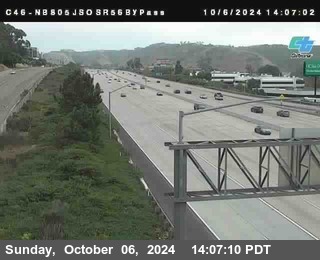 NB 805 at NB 805/5 Merge