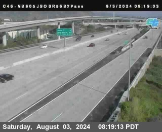 NB 805 at NB 805/5 Merge