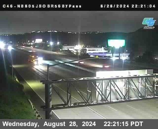 NB 805 at NB 805/5 Merge