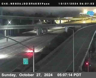 NB 805 at NB 805/5 Merge