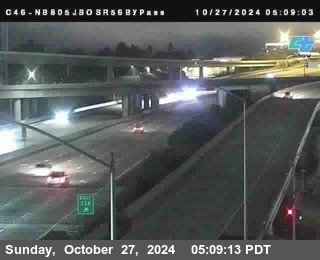 NB 805 at NB 805/5 Merge