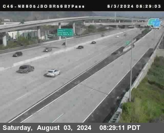 NB 805 at NB 805/5 Merge