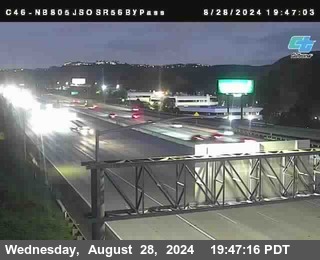 NB 805 at NB 805/5 Merge