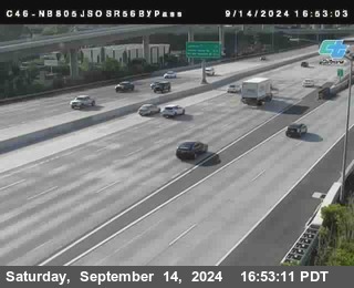 NB 805 at NB 805/5 Merge