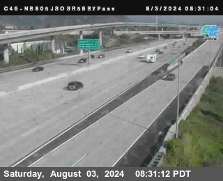 NB 805 at NB 805/5 Merge