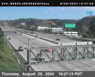 NB 805 at NB 805/5 Merge