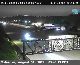 NB 805 at NB 805/5 Merge