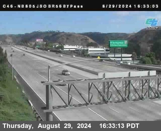 NB 805 at NB 805/5 Merge