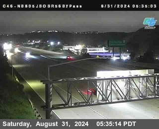 NB 805 at NB 805/5 Merge