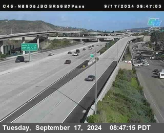 NB 805 at NB 805/5 Merge