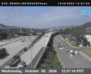 NB 805 at NB 805/5 Merge