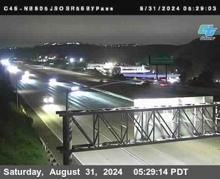 NB 805 at NB 805/5 Merge