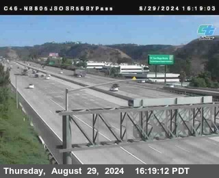 NB 805 at NB 805/5 Merge