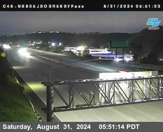 NB 805 at NB 805/5 Merge