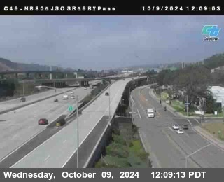 NB 805 at NB 805/5 Merge