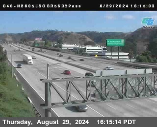 NB 805 at NB 805/5 Merge