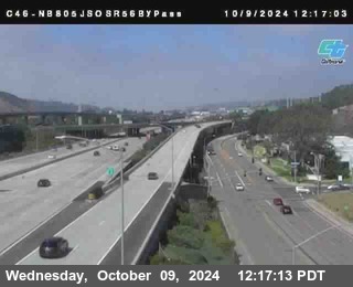 NB 805 at NB 805/5 Merge