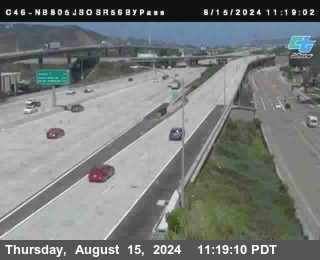 NB 805 at NB 805/5 Merge