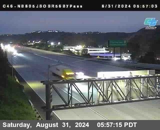 NB 805 at NB 805/5 Merge