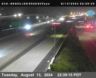 NB 805 at NB 805/5 Merge