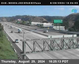 NB 805 at NB 805/5 Merge