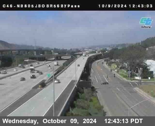 NB 805 at NB 805/5 Merge