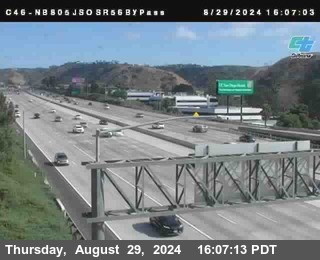 NB 805 at NB 805/5 Merge