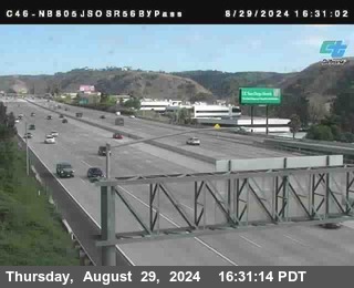 NB 805 at NB 805/5 Merge