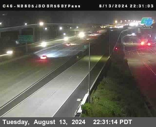 NB 805 at NB 805/5 Merge