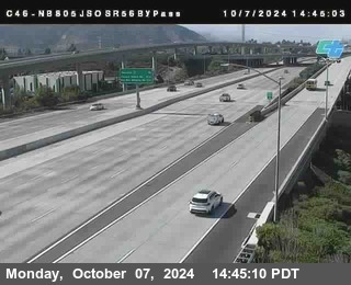 NB 805 at NB 805/5 Merge