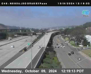 NB 805 at NB 805/5 Merge