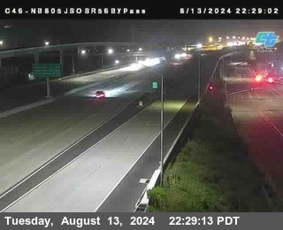 NB 805 at NB 805/5 Merge