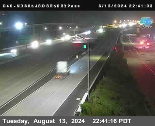 NB 805 at NB 805/5 Merge