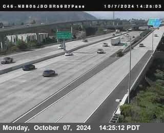 NB 805 at NB 805/5 Merge