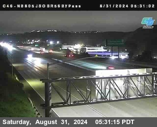 NB 805 at NB 805/5 Merge