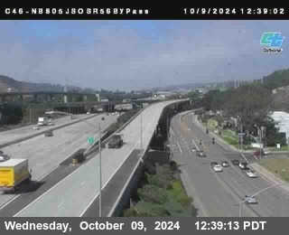 NB 805 at NB 805/5 Merge