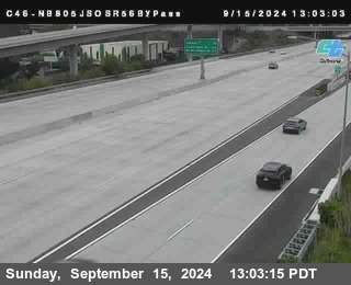 NB 805 at NB 805/5 Merge